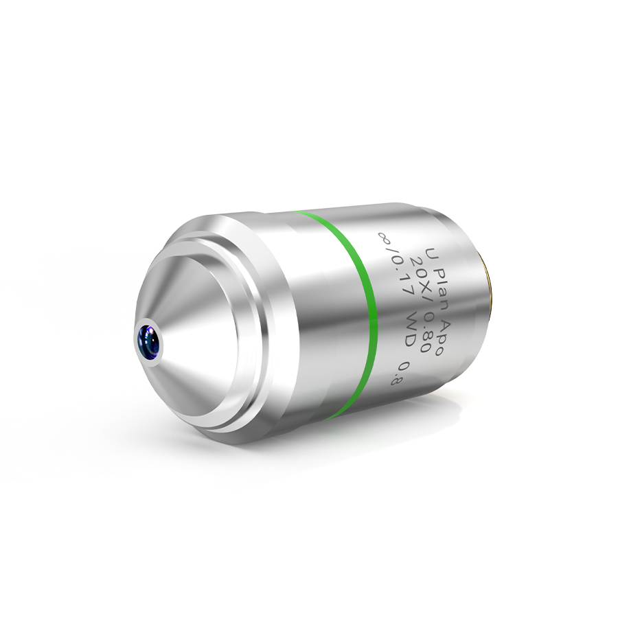 20× 齐焦60mm平场复消色差生物物镜