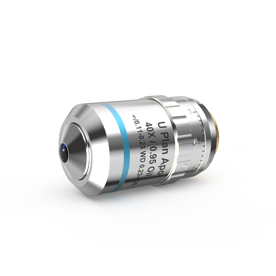 40× 齐焦60mm平场复消色差生物物镜