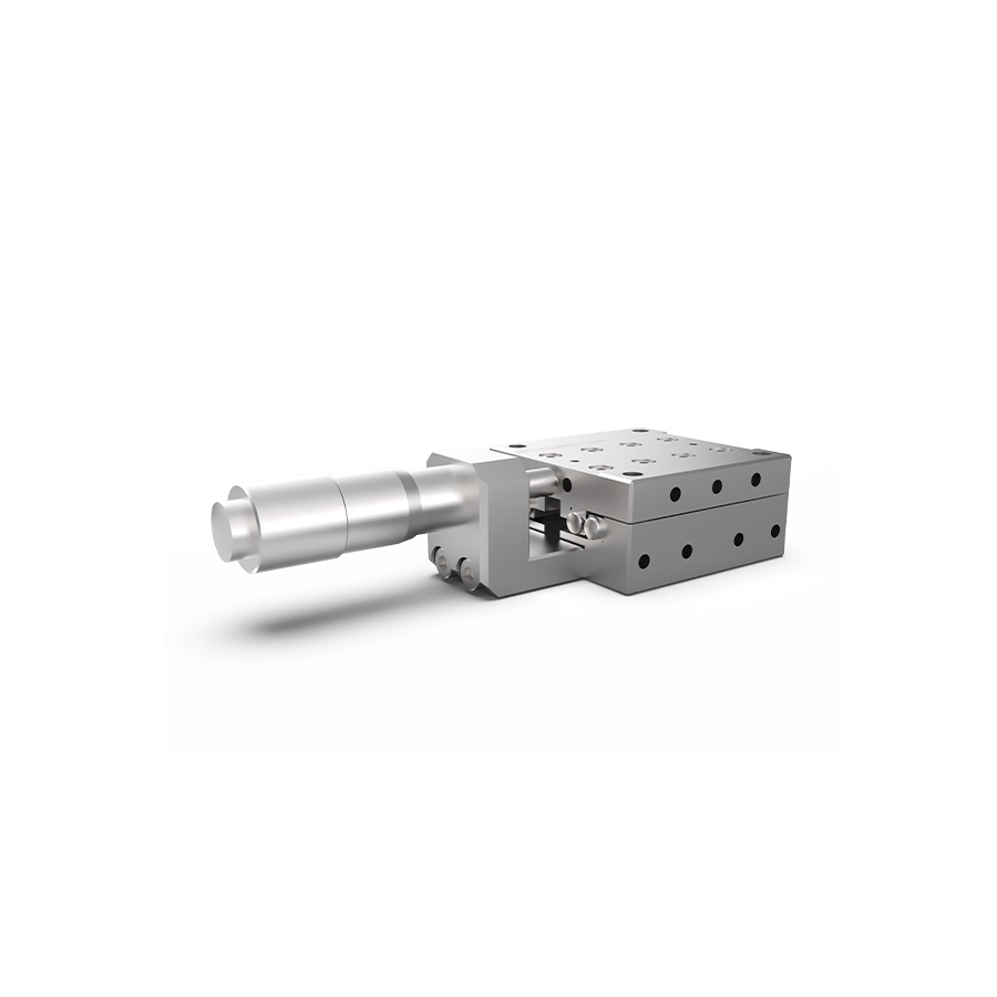 台面40x40mm 行程13mm 竖直驱动 不锈钢位移台