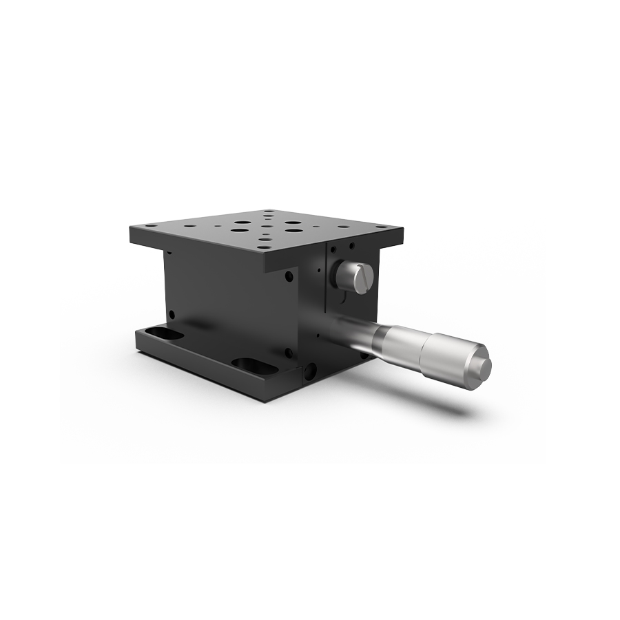 台面尺寸90x90mm 行程10mm 水平驱动 垂直式移动平台