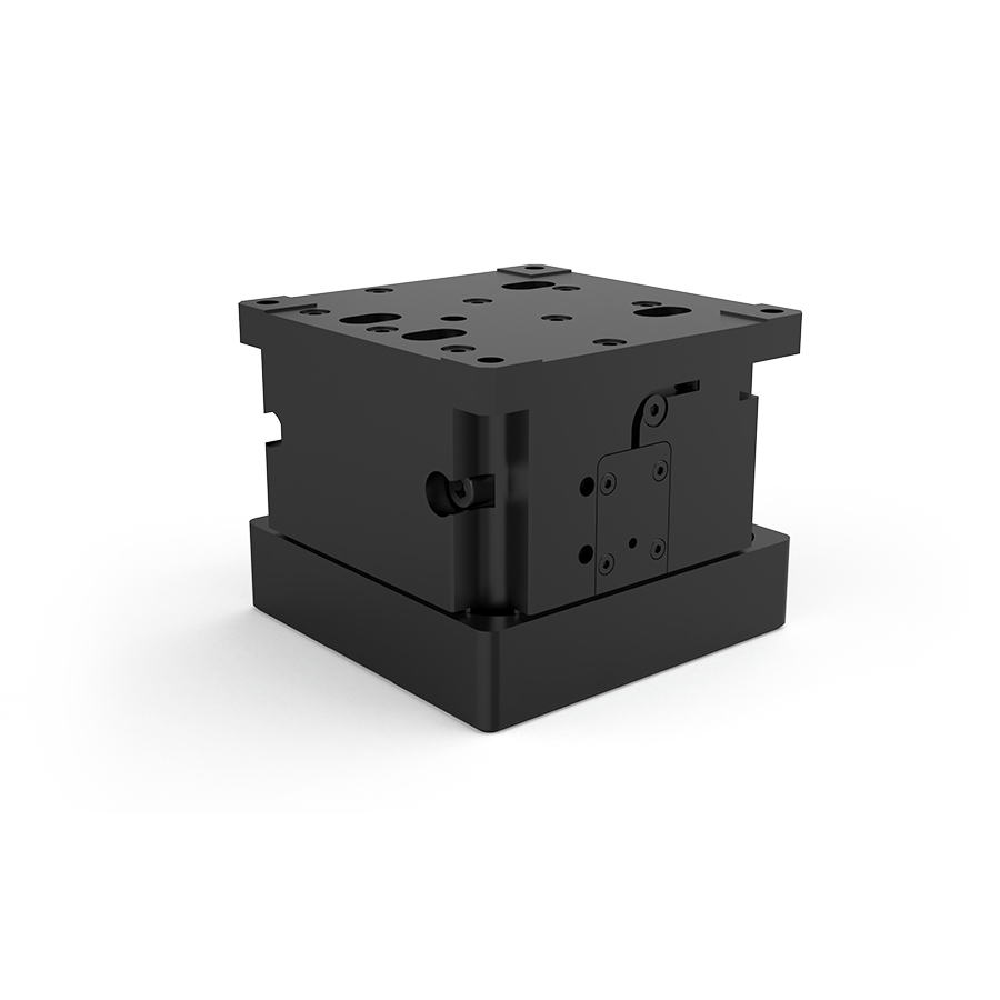 100nm步进压电纳米升降台 台面尺寸80×80mm 行程12mm 负载1kg 包含控制器