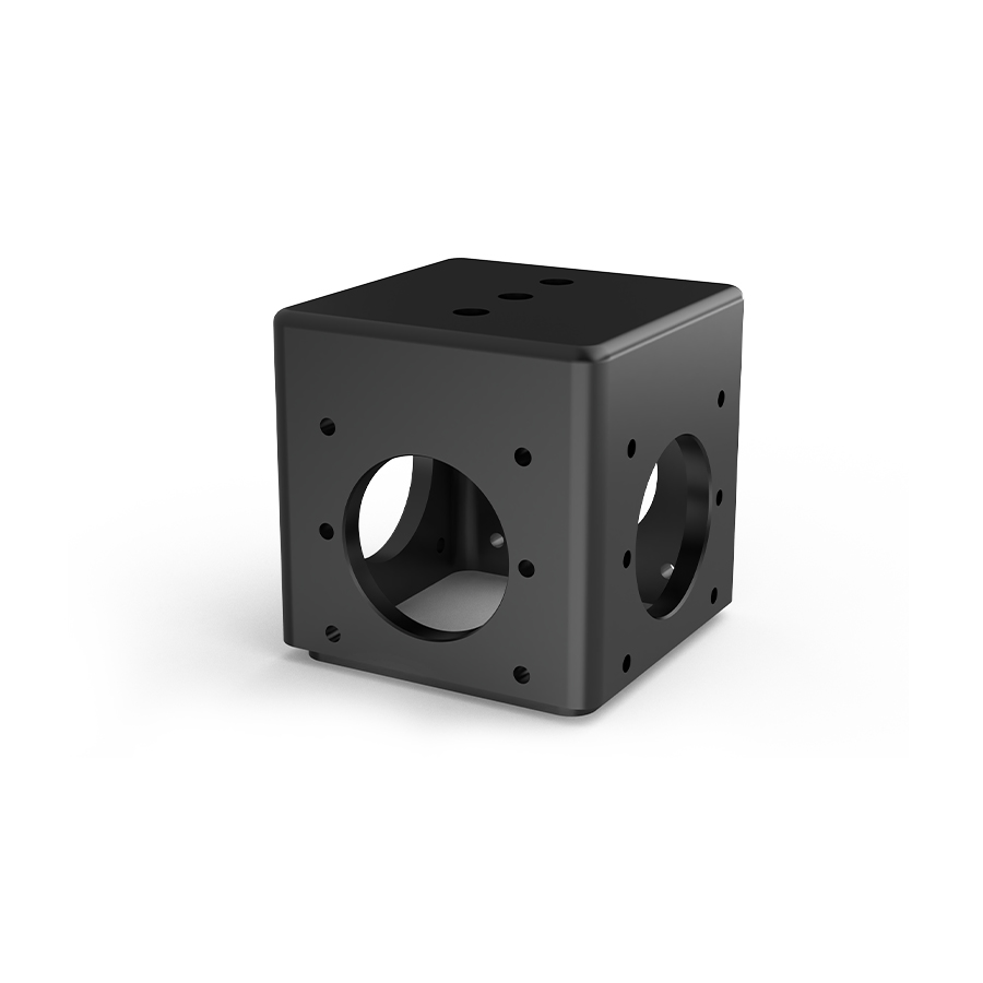 30mm笼式荧光滤波片立方体安装座 M6接杆安装孔