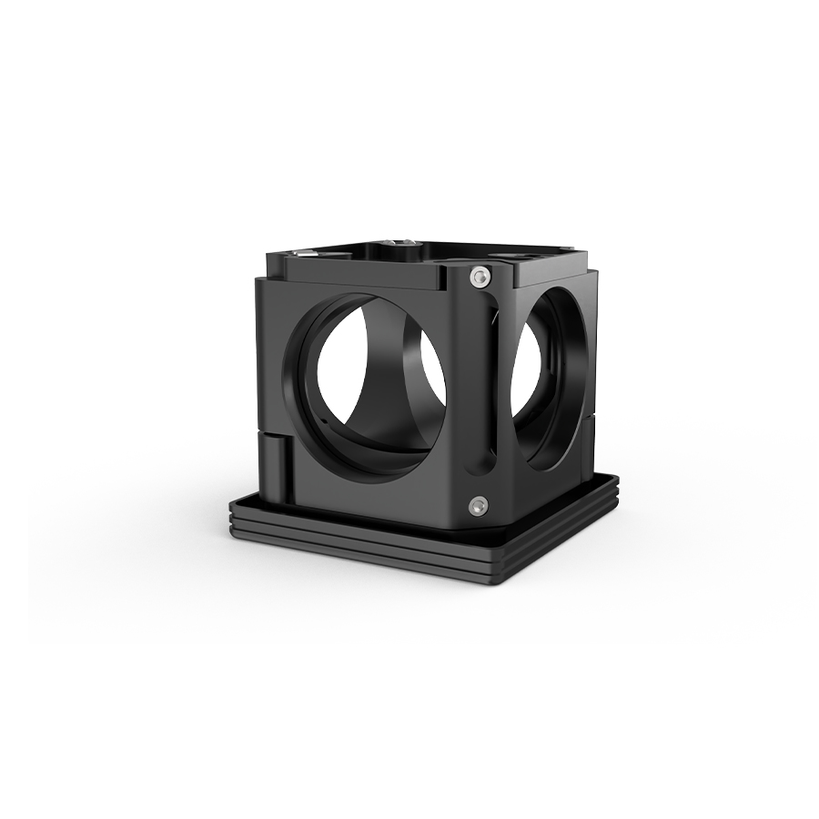 60mm笼式荧光滤波片立方体 安装波片厚度≤3mm 左转向